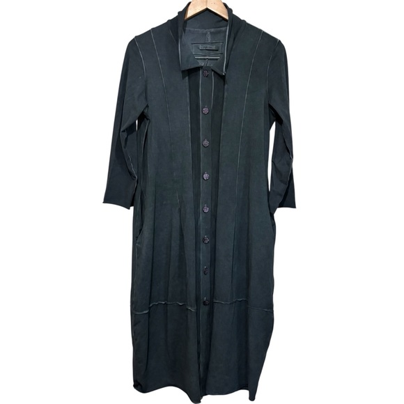 Luukaa Dresses & Skirts - Luukaa Long Sleeve Button Down Dress Size 10